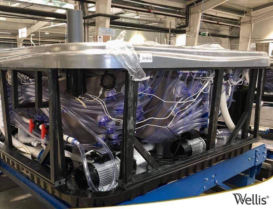 Производство гидромассажных спа-бассейнов Wellis изнутри!