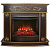 Каминокомплект Real Flame Milano (темный орех)+Evrika 25,5 (Милано)