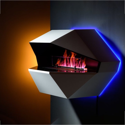 Электрокамин NERO DESIGN с очагом Schones Feuer 3D FireLine 600 в Химках