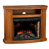 Каминокомплект Alex Bauman Ludovik (дуб средний)+Vista 34 FX (Людовик)