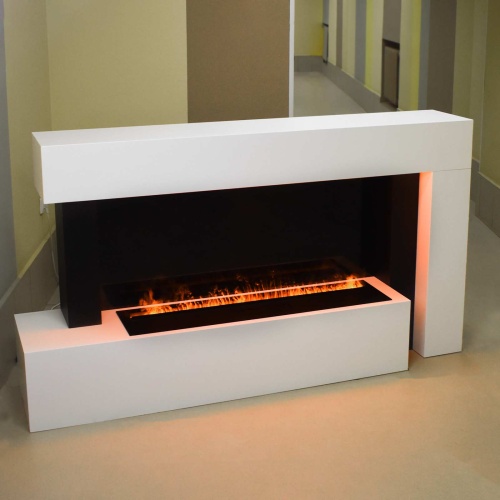 Электрокамин Francesco с очагом Schones Feuer 3D FireLine 1000 в Химках