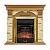 Каминокомплект Royal Flame Dublin арочный сланец (дуб)+Majestic FX Brass