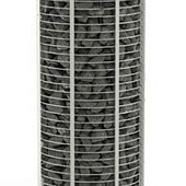 Печь электрическая SAWO Tower пристенная (встроенный блок мощности, требуется панель управления)