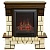 Каминокомплект Real Flame Stone New (античный дуб)+Eugene