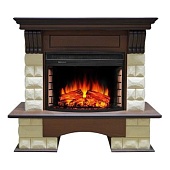 Каминокомплект Alex Bauman Tango (грецкий орех)+Vista 25 FX