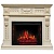 Каминокомплект Real Flame Corsica Lux (белый дуб)+Sparta 25,5 (Корсика)
