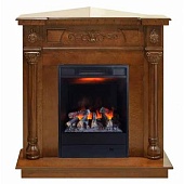 Каминокомплект Real Flame Dacota Corner (античный дуб) + Eugene 3D