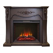 Каминокомплект Real Flame Olivia (темный орех)+Sparta 25,5