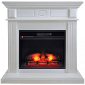 Каминокомплект Real Flame Leda (белый матовый)+Eridan 24