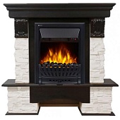 Каминокомплект Electrolux Pietra Classic сланец белый (венге)+EFP/P-1020LS