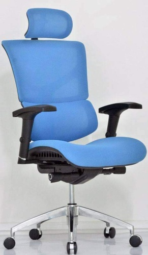 Ортопедическое кресло Expert Sail Art Синее