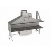 Газовая каминная топка Vero Design Nippon (двухсторонняя модель, боковая сторона закрыта стеклом)