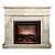 Каминокомплект Real Flame Glivi (светло-бежевый)+Leeds 26 SD