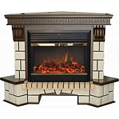 Каминокомплект Real Flame Stone New Corner 26 (античный дуб)+Moonblaze-S BR