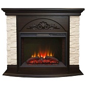 Каминокомплект Real Flame Melanta (темный орех)+Sparta 25,5