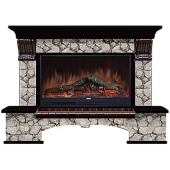 Каминокомплект Glenrich Бостон Карелия 86 (венге)+Premier S86