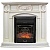 Каминокомплект Royal Flame Florence (белый дуб)+Majestic FX Black