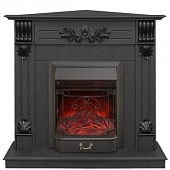Каминокомплект Real Flame Ottawa Corner (темный орех)+Majestic Lux BL S