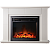 Каминокомплект InterFlame Бланк (белый)+Jupiter Black