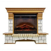 Каминокомплект Dimplex Pierre Luxe белый (дуб)+Symphony 26
