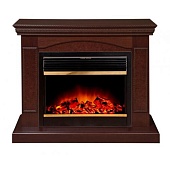 Каминокомплект Меркурий Kallista–J (дуб средний)+Jupiter Brass