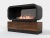 Тумба с автоматическим биокамином Lux Fire Genius-I 1000 Lux fire