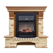 Каминокомплект Dimplex Pierre Luxe сланец (дуб)+Lydon Black