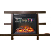 Каминокомплект InterFlame Makkini (темный орех)+Foton 23 LED FX