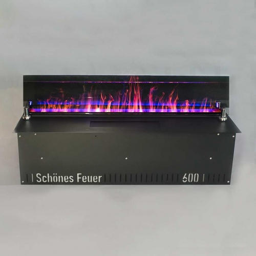 Электроочаг Schönes Feuer 3D FireLine 600 Blue (с эффектом cинего пламени) в Химках