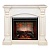 Каминокомплект Real Flame Ceasar 26 (белый)+Leeds 26 SD