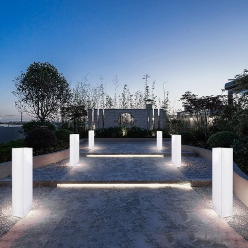 Светильник Колонна 30х50 питание от сети 220В, RGB