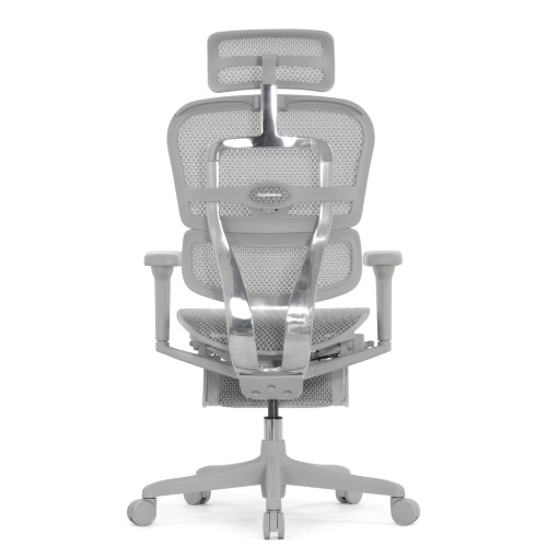 Ортопедическое кресло Falto Ergohuman 2 Ultra Footrest Серое