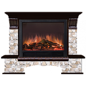 Каминокомплект Glenrich Бостон Арбат Ш-33 (венге)+Sharm 33 BL