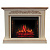 Каминокомплект Real Flame Leticia 26 (белый с коричневой патиной)+Epsilon 26 S IR