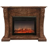 Каминокомплект Real Flame Olivia (античный дуб)+Moonblaze Deluxe