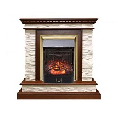 Каминокомплект Royal Flame Calgary (дуб)+Majestic FX M Brass