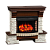 Каминокомплект Alex Bauman Kingstone (античный дуб)+Vista 25 FX