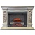 Каминокомплект Real Flame Diva (белый с патиной)+Leeds 33 SDW