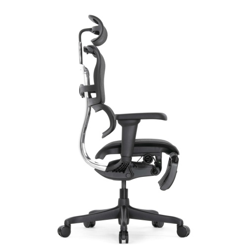 Ортопедическое кресло Falto Ergohuman 2 Ultra Footrest Черное