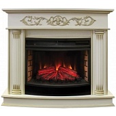 Каминокомплект Real Flame Milano (белый дуб)+FireField 25 S IR (Милано)