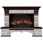 Каминокомплект Glenrich Бостон Мисхор 86 (дуб)+Rondo S86